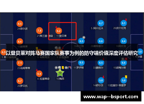 以登贝莱对阵马赛国家队赛事为例的防守端价值深度评估研究 以登贝莱对阵马赛国家队赛事为例的防守端价值深度评估研究